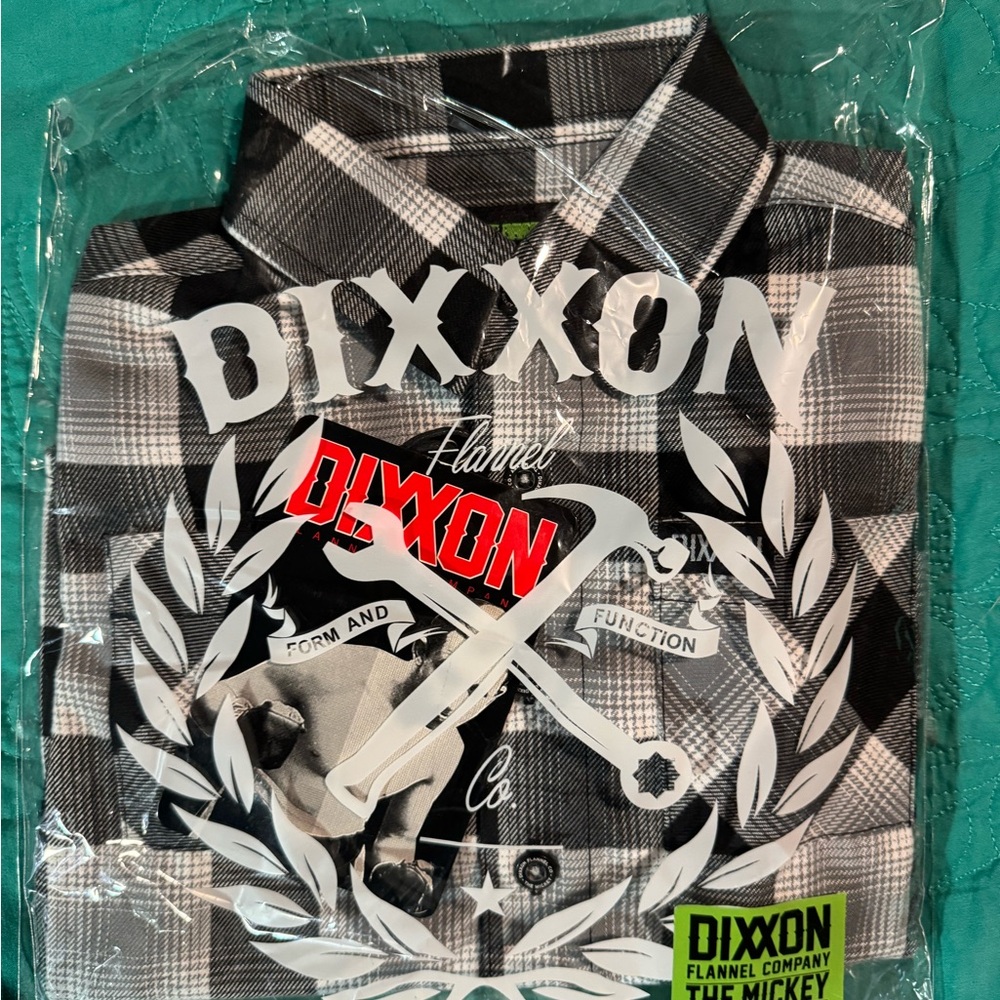 Dixxon flannel The Mickey NEW IN BAG youth xs